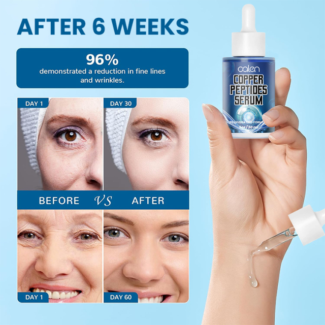 Oalen 30Ml Solution Containing Moisturizing Blue Copper Peptide Serum,oalen cosmetics