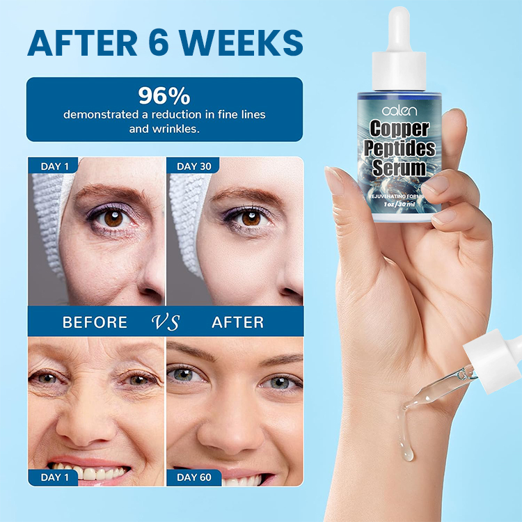 Oalen 30Ml Moisturizing Skin Double Face Blue Copper Peptide Serum,MY SHOP