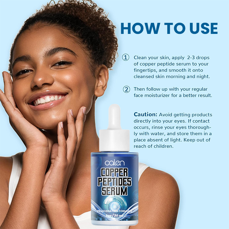 Oalen 30Ml Solution Containing Moisturizing Blue Copper Peptide Serum,oalen cosmetics