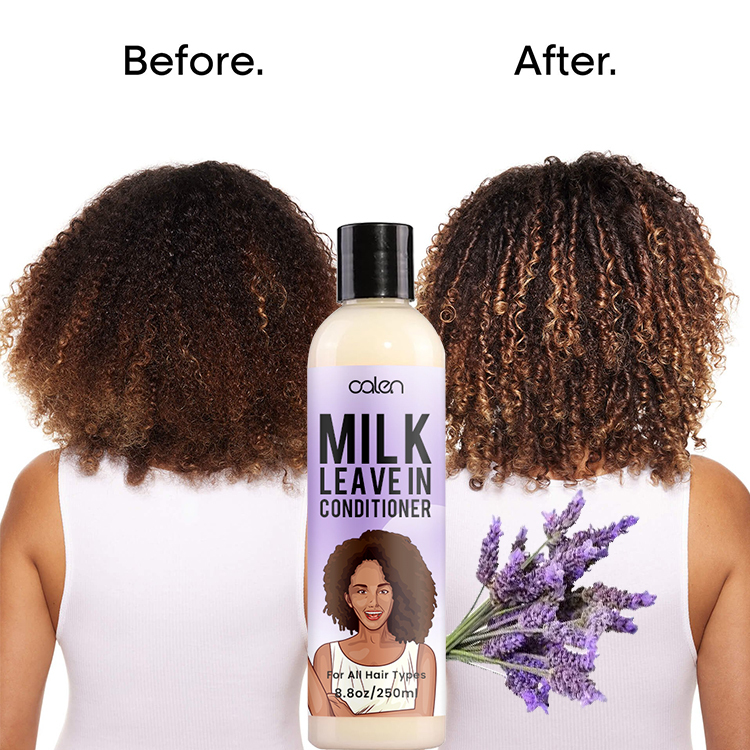Oalen Lavender 250Ml Milk Hydrating Scented Leave In Conditioner,MY SHOP