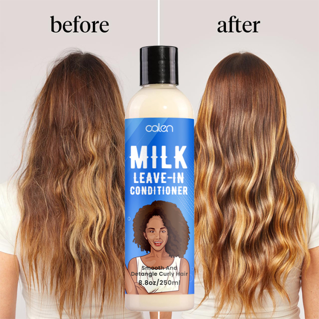 Luxfume Milk 250Ml Leave In Raw Organic Deep Curl Hair Conditioner,oalen cosmetics