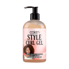 Luxfume 250Ml Custom Strong Hold Hair Styling Gel Hair Defining Jelly,oalen cosmetics