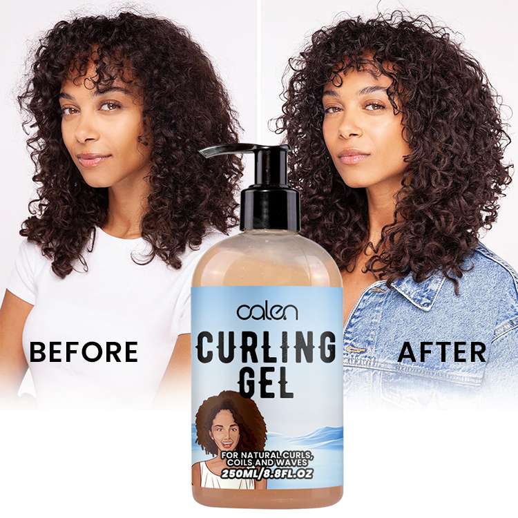Luxfume OEM 250Ml Curling Cream Combing Jelly Styling Curl Hair Gel,MY SHOP