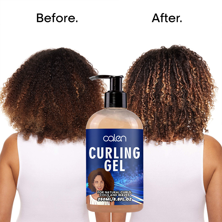 Oalen 250Ml Curling Hair Cream Styling Curl Hair Jelly Styling Gel,MY SHOP