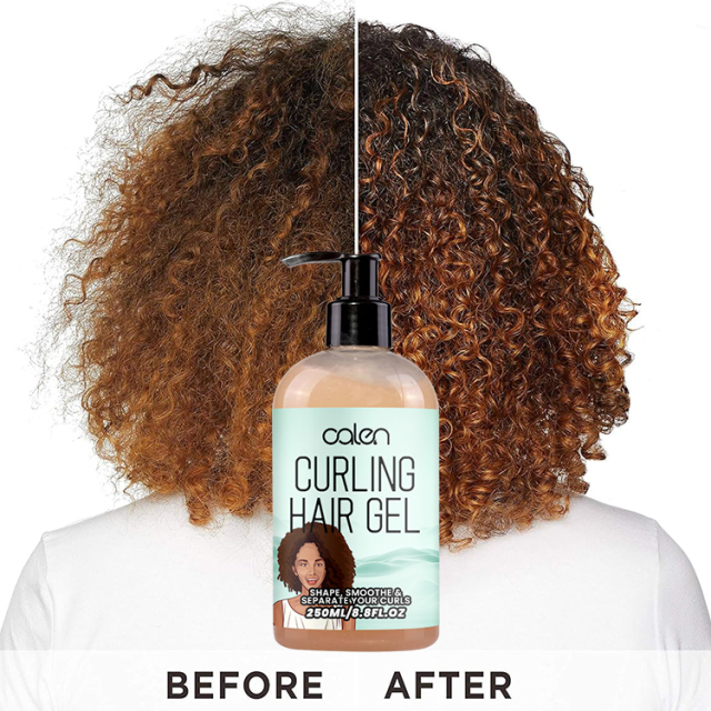 Oalen 250Ml Private Label Curl Enhancing Hair Defining Jelly Gel,MY SHOP