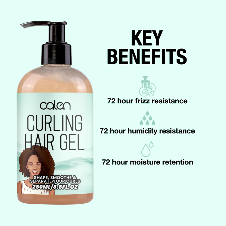 Oalen 250Ml Private Label Curl Enhancing Hair Defining Jelly Gel,MY SHOP