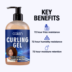 Oalen 250Ml Curling Hair Cream Styling Curl Hair Jelly Styling Gel,MY SHOP