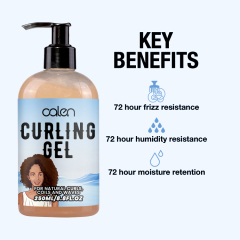 Luxfume OEM 250Ml Curling Cream Combing Jelly Styling Curl Hair Gel,MY SHOP