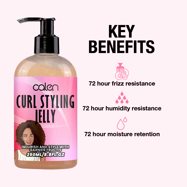 Oalen 250Ml Custom Volumizing Define Shine Hair Jelly Curl Gel,MY SHOP