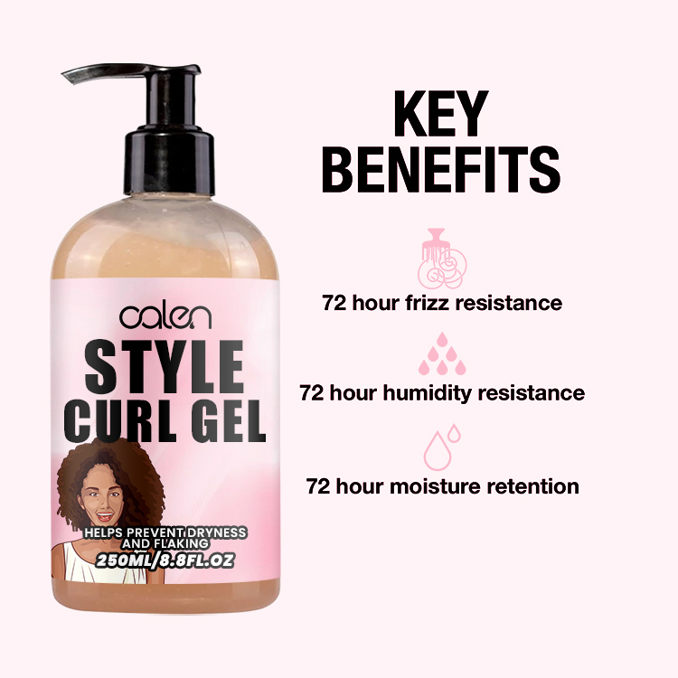 Oalen Private Label 250Ml Styling Jelly Curly Booster Curl Hair Jelly,MY SHOP