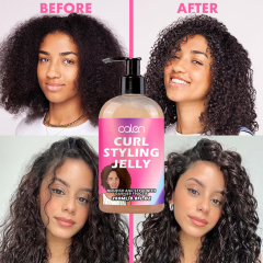 Luxfume 250ML OEM ODM Natural Moisturizer Hair Curl Cream Curly Gel,MY SHOP