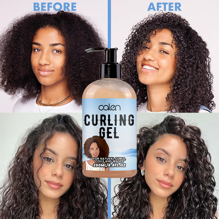 Luxfume OEM 250Ml Curling Cream Combing Jelly Styling Curl Hair Gel,MY SHOP
