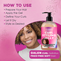 Luxfume 250ML OEM ODM Natural Moisturizer Hair Curl Cream Curly Gel,MY SHOP