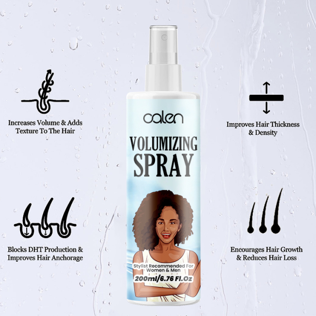 Oalen 200Ml Customized Stylist Recommended Volumizer Thickening Spray,MY SHOP
