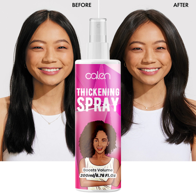 Oalen 200ml OEM Residue Lightweight Hair Fullness Thickening Spray,oalen cosmetics
