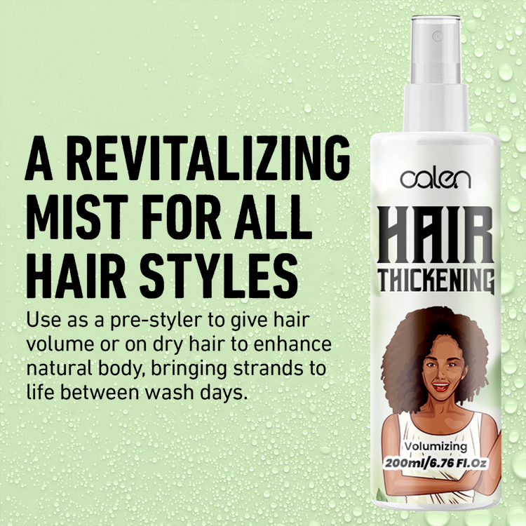 Oalen 200Ml Private Label Styling Hair Volumizing Thickening Spray,MY SHOP