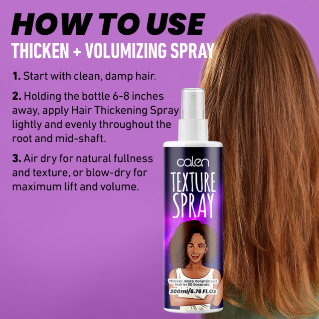 Luxfume Custom 200Ml Moisturizing Thickening Hair Volumizing Spray,MY SHOP