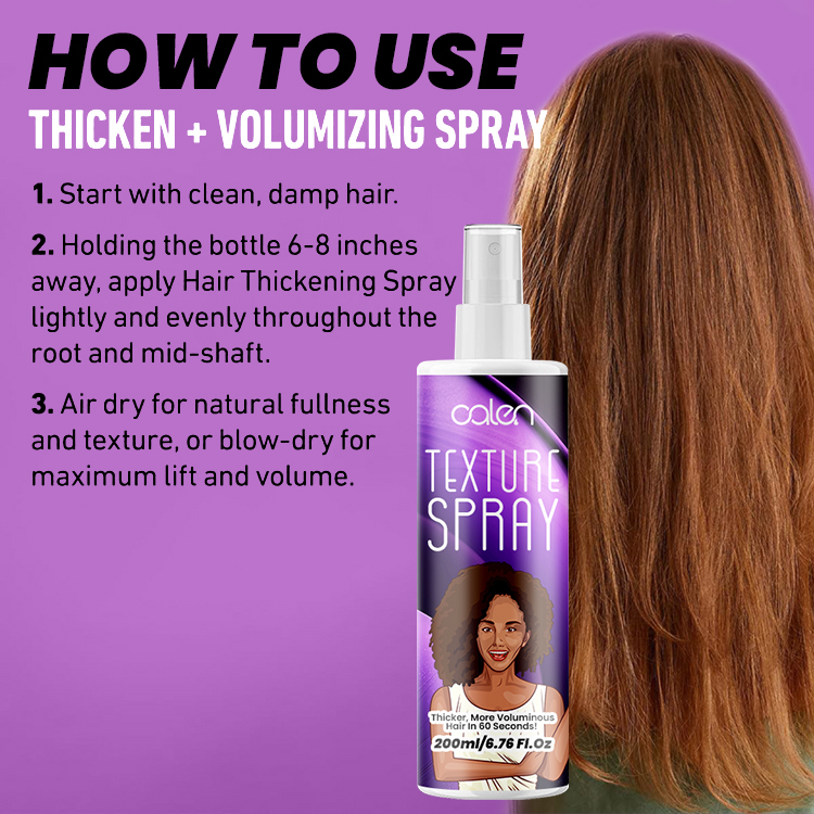 Luxfume Customized 250Ml Styling Thickening Hair Volume Spray,MY SHOP