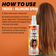 Luxfume 200Ml OEM ODM Strengthens Thickening Hair Volumizer Spray,oalen cosmetics