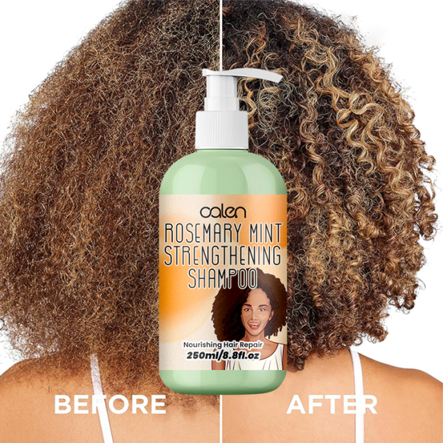 Oalen 250Ml OEM ODM Hair Loss Treatment Rosemary Mint Hair Shampoo,MY SHOP