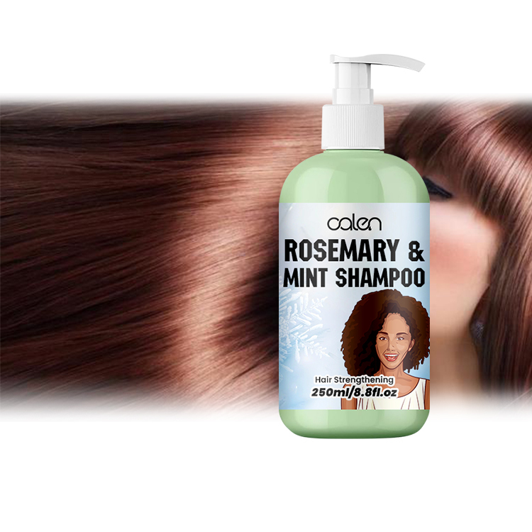 Oalen 250Ml Private Label Natural Herbal Daily Hair Growth Treatment Rosemary Mint Shampoo,oalen cosmetics