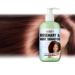 Oalen 250Ml Private Label Natural Herbal Daily Hair Growth Treatment Rosemary Mint Shampoo,oalen cosmetics