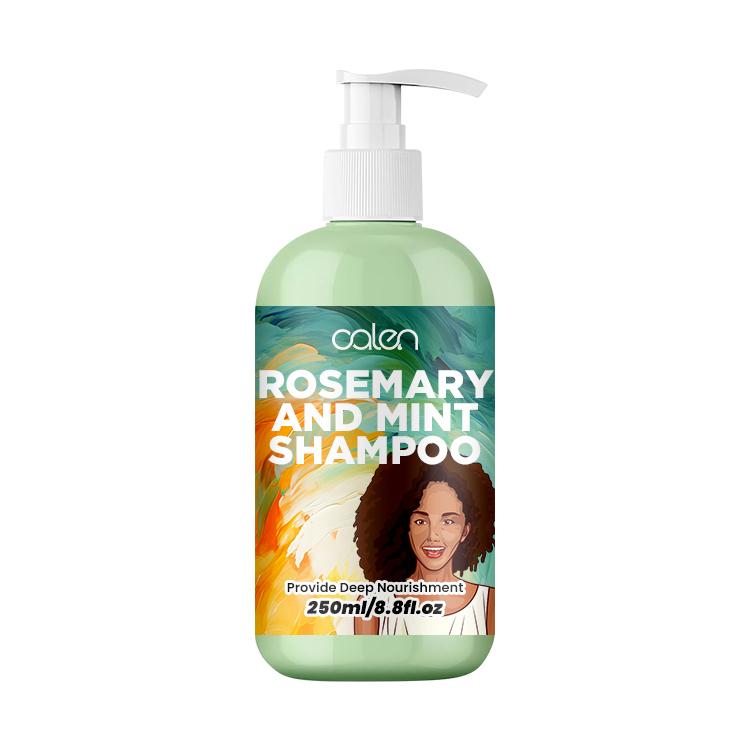 Luxfume 250Ml OEM ODM Smoothing Rosemary Mint Hair Growth Shampoo,oalen cosmetics