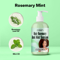 Oalen 250Ml Hair Growth Rosemary Oil Mint Strengthening Shampoo,MY SHOP