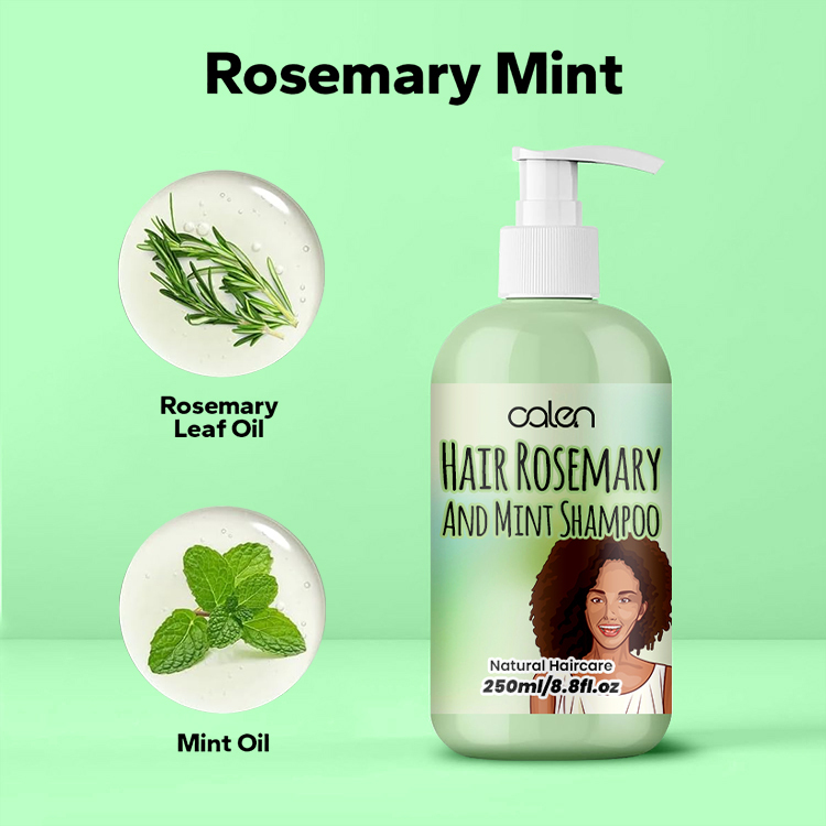 Luxfume OEM 250Ml Thickening Anti Hair Loss Rosemary Mint Shampoo,MY SHOP