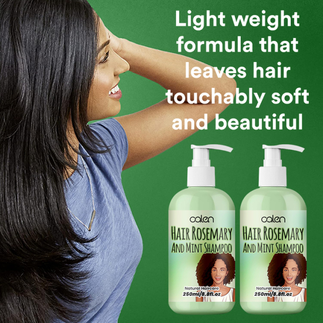 Luxfume OEM 250Ml Thickening Anti Hair Loss Rosemary Mint Shampoo,MY SHOP