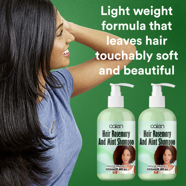 Oalen 250Ml Hair Growth Rosemary Oil Mint Strengthening Shampoo,MY SHOP