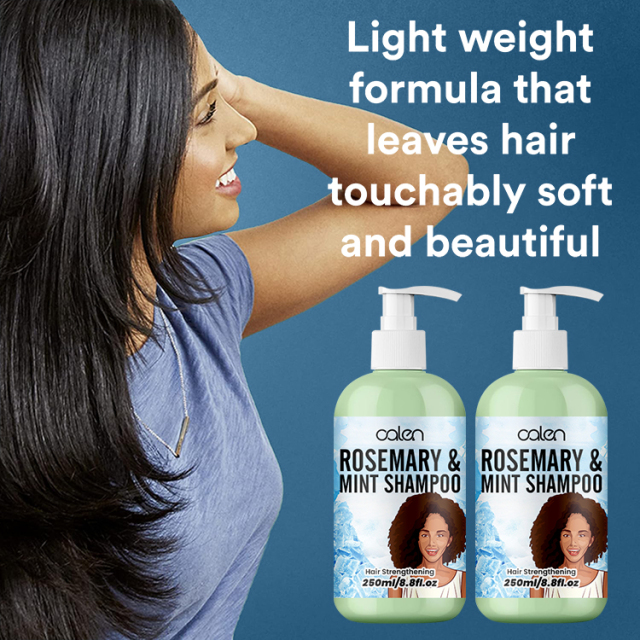 Oalen 250ml OEM ODM Nourishing Treatment Rosemary Mint Hair Shampoo,MY SHOP