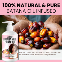 Oalen Custom Logo 250Ml Gentle Hair Care Hair Grow Batana Oil Shampoo,MY SHOP
