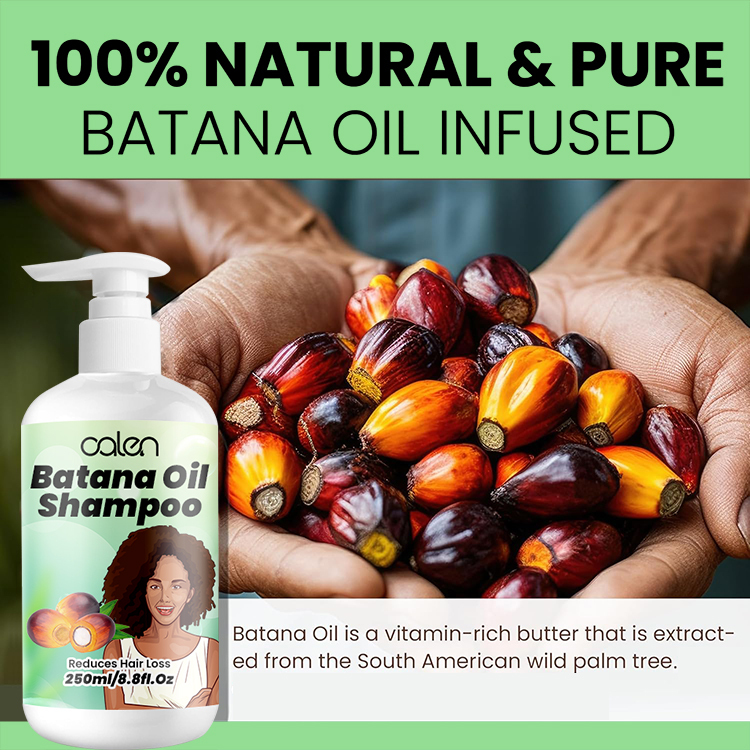250Ml Oalen 100% Raw Hair Growth Repair Care Batana Oil Shampoo,MY SHOP