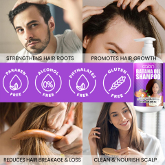 Luxfume 200Ml OEM ODM Strengthens Thickening Hair Batana Shampoo,MY SHOP