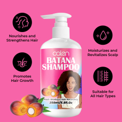Luxfume 250Ml Nourishing Scalp And Hair Growth Batana Oil Shampoo,MY SHOP