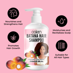 Oalen Custom Logo 250Ml Gentle Hair Care Hair Grow Batana Oil Shampoo,MY SHOP