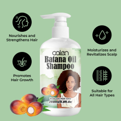 Luxfume 250Ml OEM Repair Nourishing Hair Growth Batana Oil Shampoo,MY SHOP