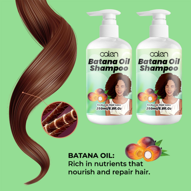 250Ml Oalen 100% Raw Hair Growth Repair Care Batana Oil Shampoo,MY SHOP
