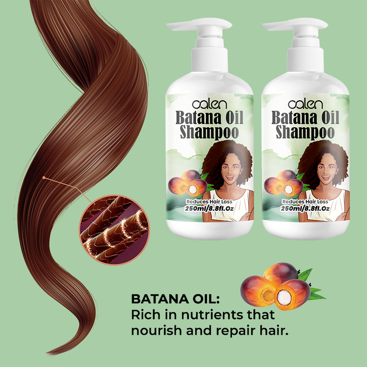 Luxfume 250Ml OEM Repair Nourishing Hair Growth Batana Oil Shampoo,MY SHOP