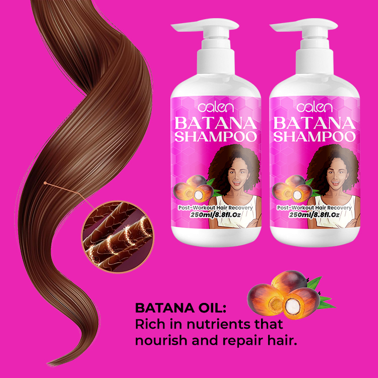 250Ml Luxfume Hair Growth Moisturizer Dandruff Control Batana Shampoo,oalen cosmetics