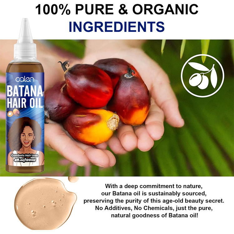 Oalen Private Label 100% Herbal Raw Hair Growth Batana Message Oil,MY SHOP