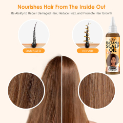 Oalen 120Ml Custom Logo Natural Anti Hair Loss Strengthen Batana Oil,MY SHOP