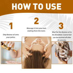 Oalen 120Ml Custom Logo Natural Anti Hair Loss Strengthen Batana Oil,MY SHOP