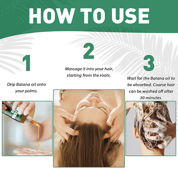 Luxfume 250Ml OEM Repair Nourishing Hair Growth Batana Oil Shampoo,oalen cosmetics