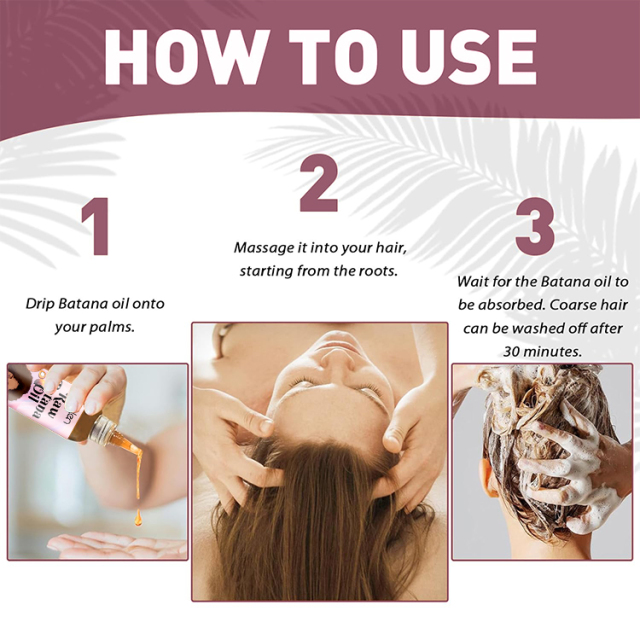 Oalen 120Ml Hair Scalp Pure Natural Raw Batana Oil For Hair Growth,oalen cosmetics