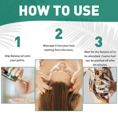 Oalen 120Ml Private Label Growth Hair Essential Batana Oil,oalen cosmetics
