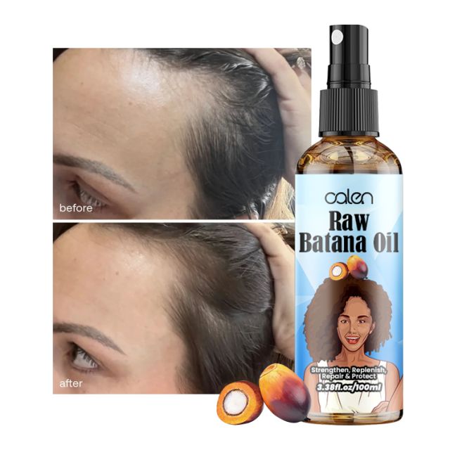 Luxfume 100Ml Anti Hair Loss Strengthen Raw Batana Oil Spray,oalen cosmetics