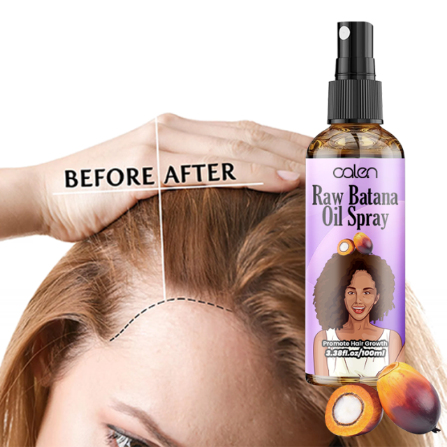 Oalen 100ml OEM Strengthen Nourishing Essential Batana Hair Oil Spray,MY SHOP