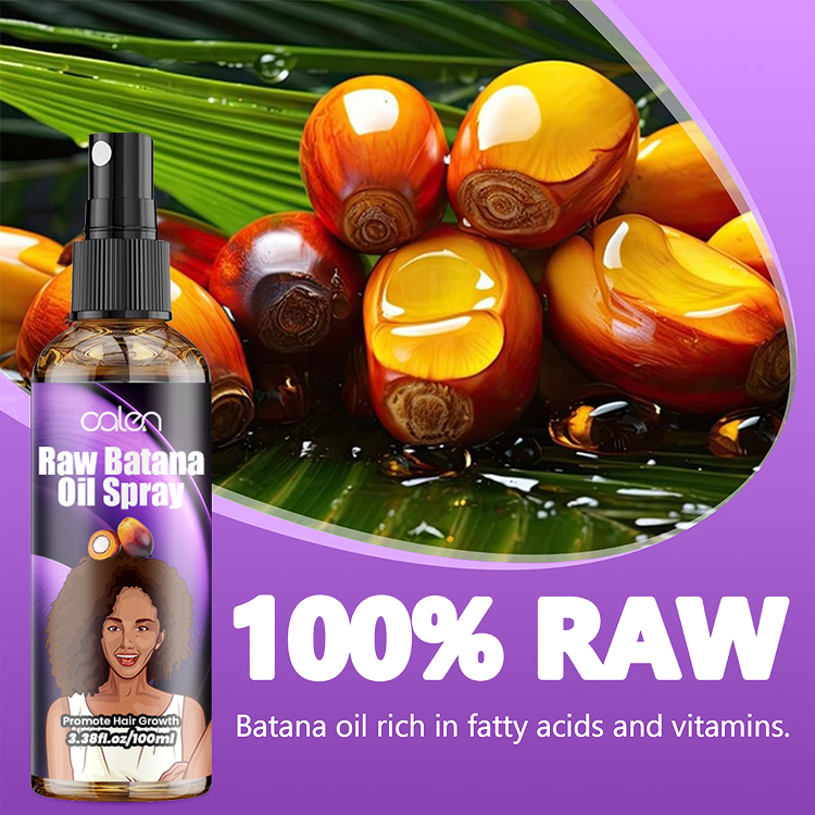 Oalen 100Ml Custom Label Hair Regrowth Treatment Raw Batana Oil Spray,MY SHOP